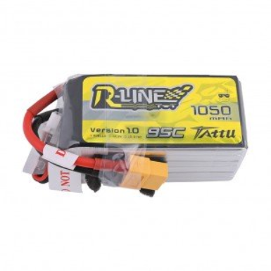 Tattu R-Line 1050mAh 95C 22.2V 6S Lipo